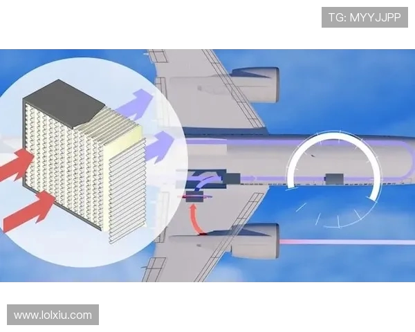 飞机客舱内部空气的流动分布